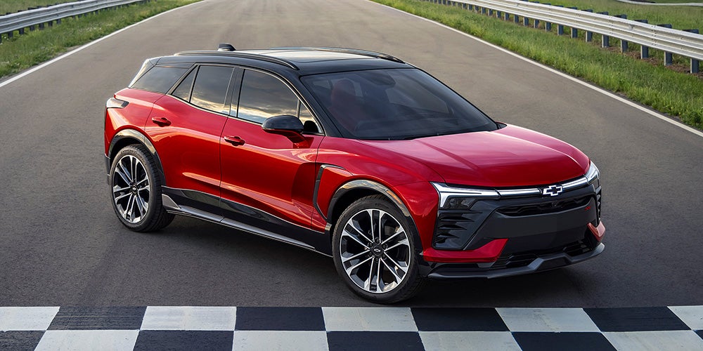 Exterior of the All-electric Blazer EV | Vann York Chevrolet in High Point NC