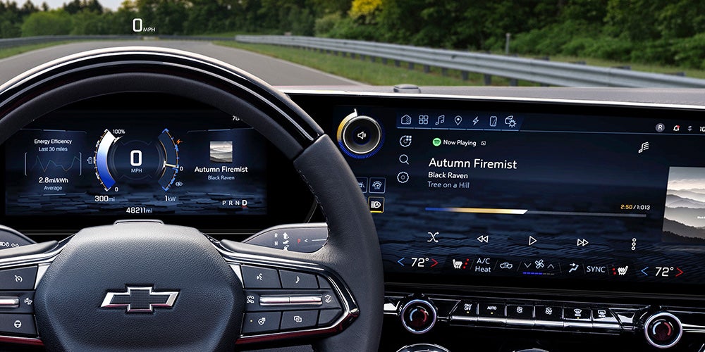 17.7-inch Diagonal Digital Screen of the Blazer EV | Vann York Chevrolet in High Point NC